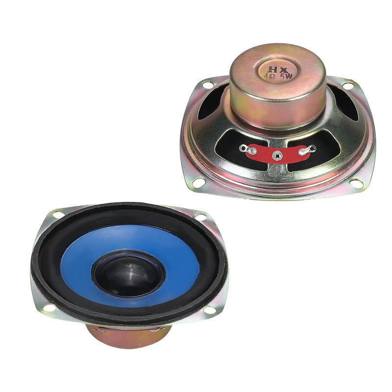 Fielect 5W 4 Ohm DIY Magnetic Speaker Audio Speakers 77mm Diameter Round Shape Replacement Loudspeaker 1Pcs - Image 1